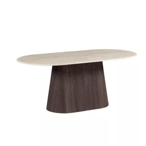 Eettafel Brown London x Firestone - Ovaal