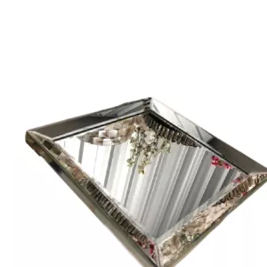Spiegels met Spiegelrand – Eric Kuster Stijl Zilver 50 x 50 cm