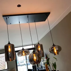 Mix Bollen Hanglamp Smoke Glass – 5L