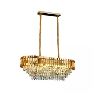 Hanglamp Squid - Goud 90 x 40 cm