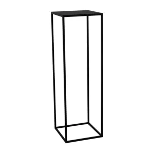 Zuil / Sokkel - Zwart - L38 B38 H120