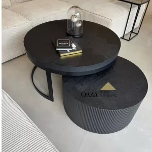 Salontafel Fox - Veneer Black 