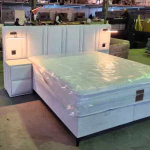 Boxspring Valy  - Incl Opbergruimte & Verlichting