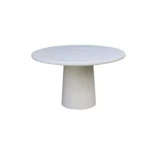 Eettafel Organisch Rond - Wit