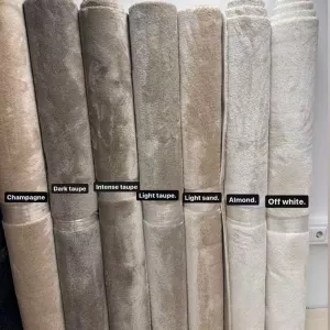 Vloerkleed Laagpolig Velvet | Sand/Champagne/Taupe