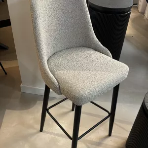 Barkruk Paris - Beige Bouclé