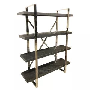 Wandkast Black Bonito - Zilver