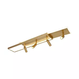 Plafondspot Luxar - Goud 80 cm