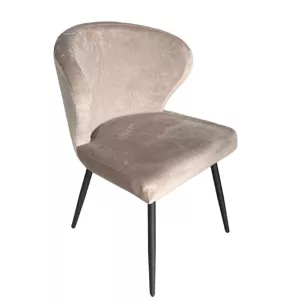 Eetkamerstoel Karen Velvet -  | Taupe