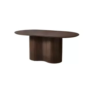 Eettafel Terrence - Bruin Fineer 