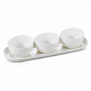 Schaaltjesset Colmar 4-Delig  - Wit