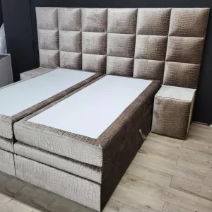 Boxspring Luna XL - Croco 107