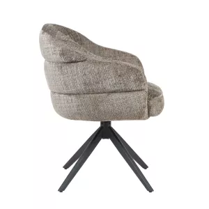 Eetkamerstoel Sig  - Clay/Zwart