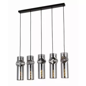 Hanglamp Lucy Smoking Glass - 5 Lichts