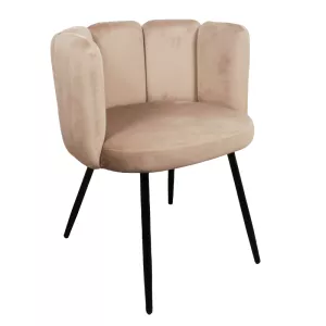 Eetkamerstoel - Vivianne - Taupe/Sand White