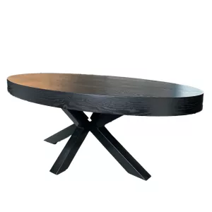 Salontafel Veneer - Ovaal Black