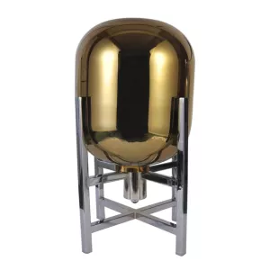 Smoke Glazen Tafellamp - Goud