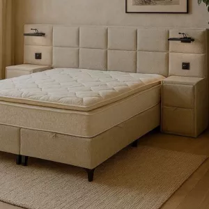 Boxspring Tes  - Incl Opbergruimte & Verlichting