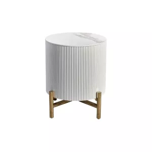 Bijzettafel - Aqua White 