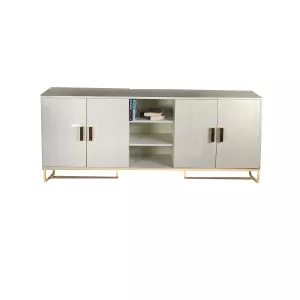 Dressoir Veneer - Wit/Crème 