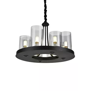 Hanglamp Candle - Zwart Rond