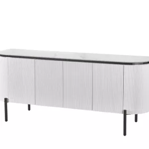 Dressoir Aqua - White / Black